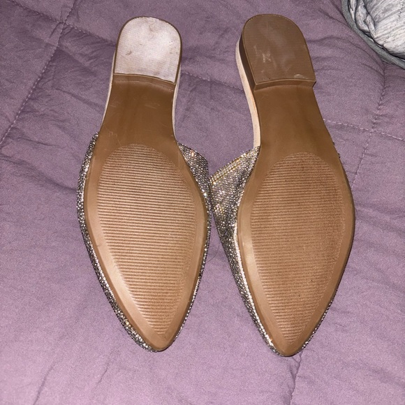 Steve Madden Traced Rhinestone Mules - Picture 5 of 7
